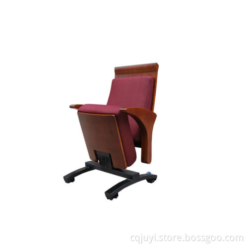 JY-908 Mordern Chair Seating With Movable leg 3d auditorium chair